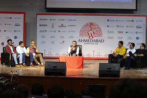 Panel moderation at WordCamp Ahmedabad 2019 Panel moderation at WordCamp Ahmedabad 2019